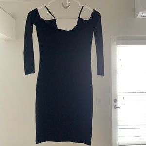 Black dress- long sleeve